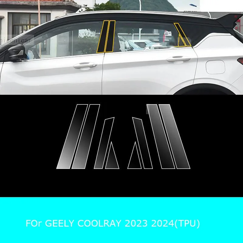 Pre Geely Coolray 2023 2024 prevodovky navigačnú obrazovku Automobilový interiérny interiérový film Anti-Scratch Interior Accessoris
