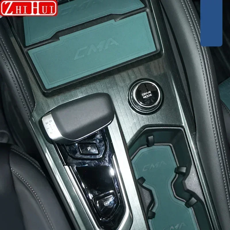 Pre Geely Monjaro KX11 2022-2024 Grand Koleos Car Nehlip Mat Dvere Groove Pad Pad Gumber Gate Slot Cup Cushion Automatické príslušenstvo