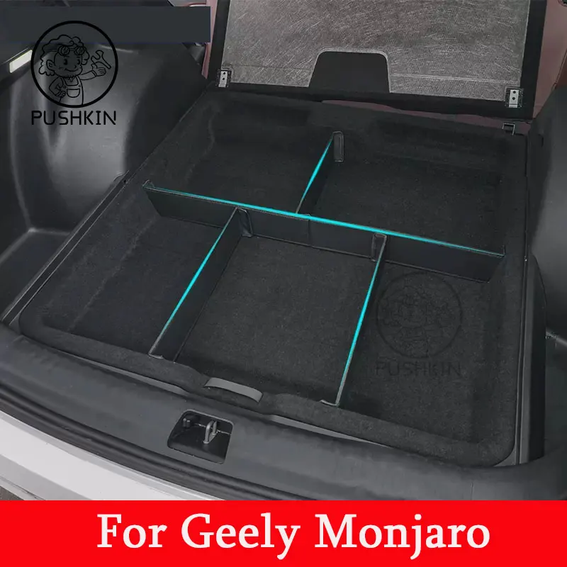 Pre Geely Monjaro KX11 Grand Koleos 2024 Styling automobilu Skladacie úložné skrinka Multifunkcia Automatické upravené príslušenstvo