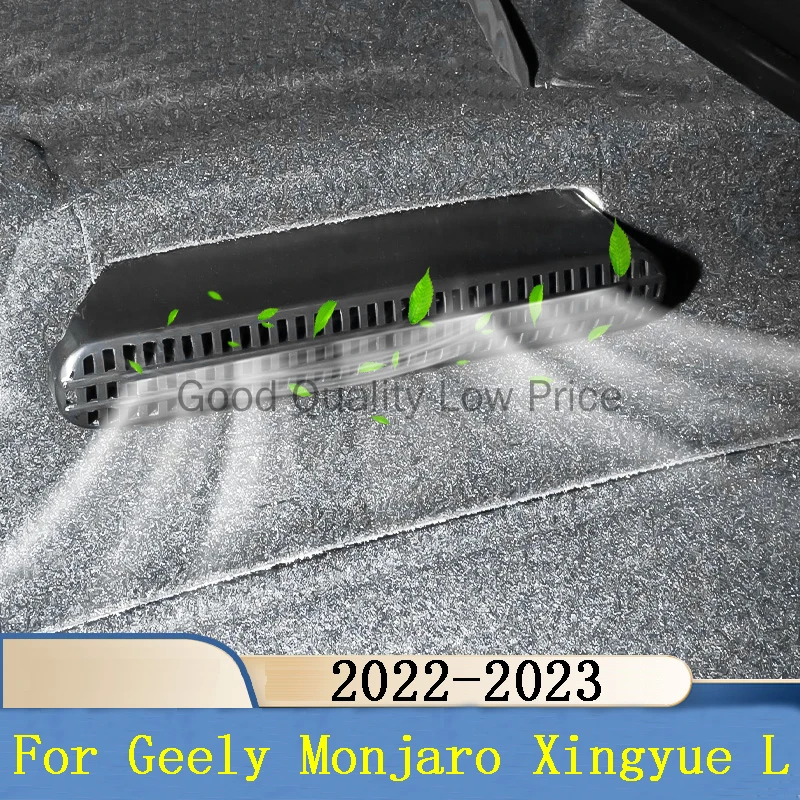 Pre Geely Monjaro Xingyue L 2022 2023 Styling automobilu Zadný rad sedadla Vzduchový kryt ABS ochranné štíty príslušenstvo 2ks