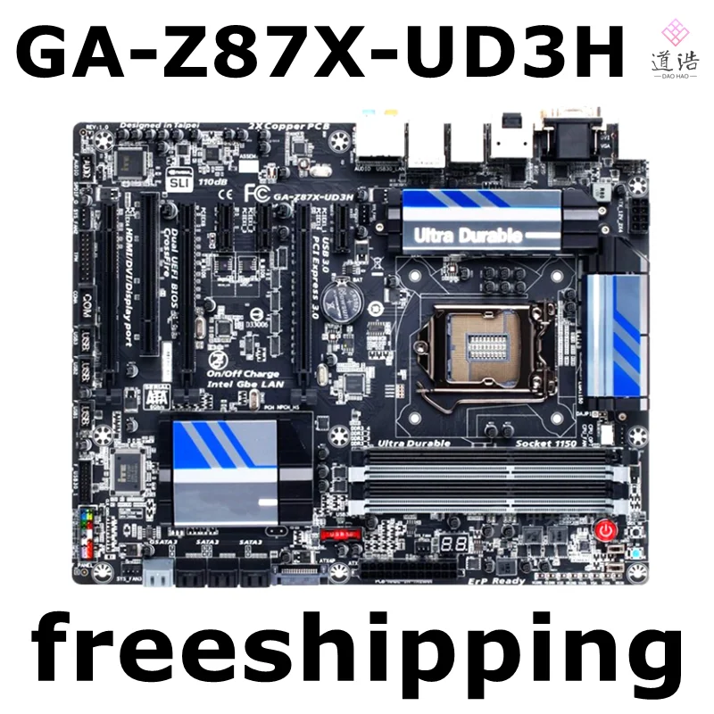 Pre Gigabyte GA-Z87X-UUD3H základná doska 32 GB LGA 1150 DDR3 ATX Z87 Mainboard 100% Testovaná plne práca