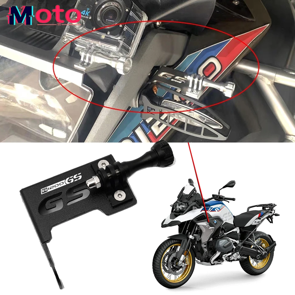 Pre GO Pro Dash Cam Front Left Bracket Support Motocykel pre BMW R1200GS LC Adv 2013-2018 R1200 R1250 GS R1250GS Príslušenstvo