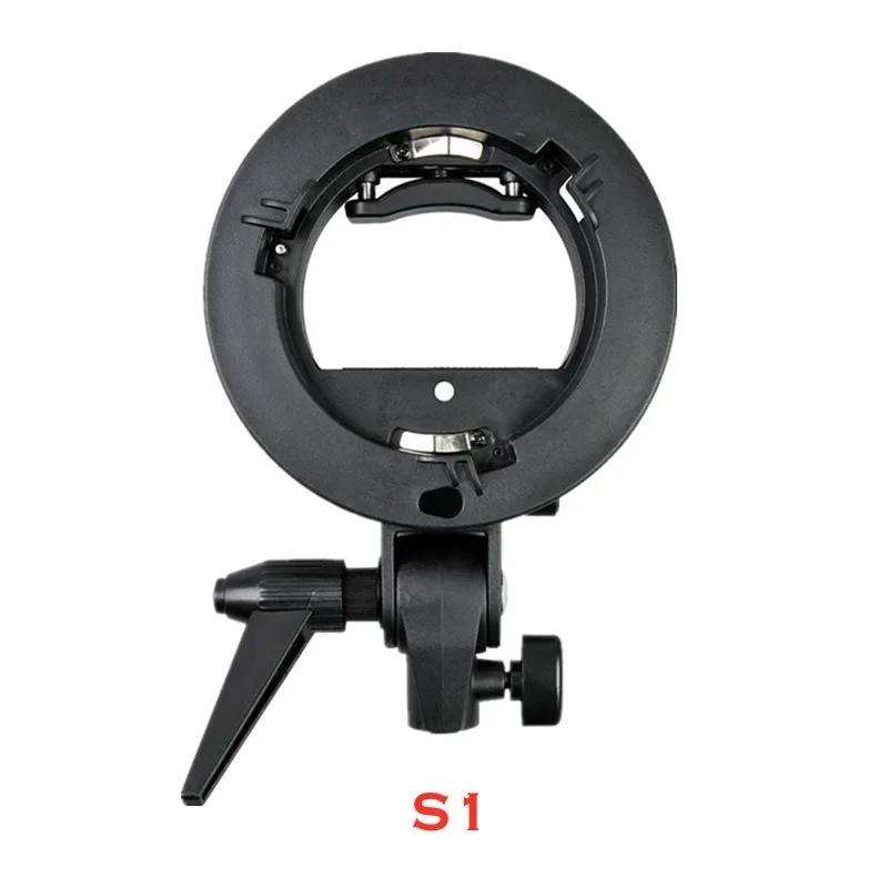 Pre Godox S-Type S1 S2 S-R1 AD100/200Pro V860III V1 Flash Holder Držkovač S-Type Bowens Mount Lamp Držiteľ ručiek pre Godox Flas