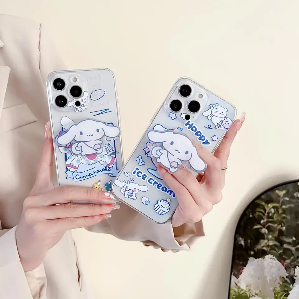 Pre Google Pixel 9 8 7 3 4 5 6 7 Pro A XL 4G 5G Funny Cinnamoroll Case s držiteľom