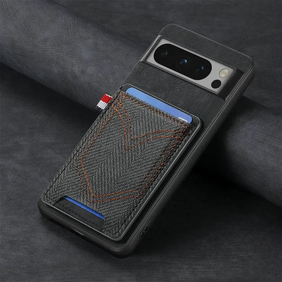 Pre Google Pixel 9 Pro 8 Pixel7 6a 5G Luxusný puzdro Chráňte magnetovú kartu Funda Pixel9 PRO XL CASE PLYPE 8A 7A 6