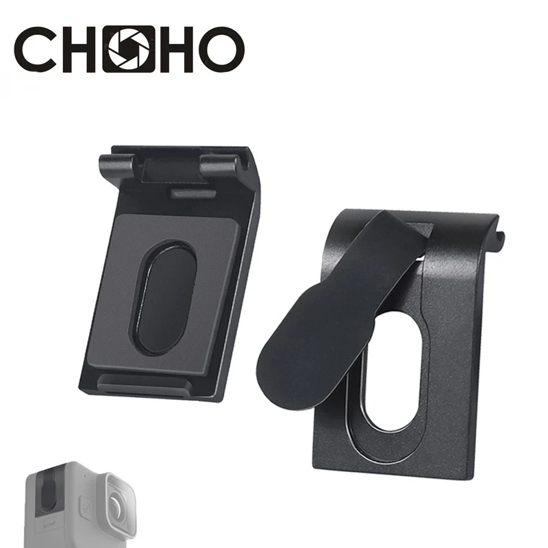 Pre GoPro 11 Mini Accessories Hliníková batéria bočná zástrčka kryt kovový kovový prach odolný v dňoch puzdro pre veko pre go pro 11mini