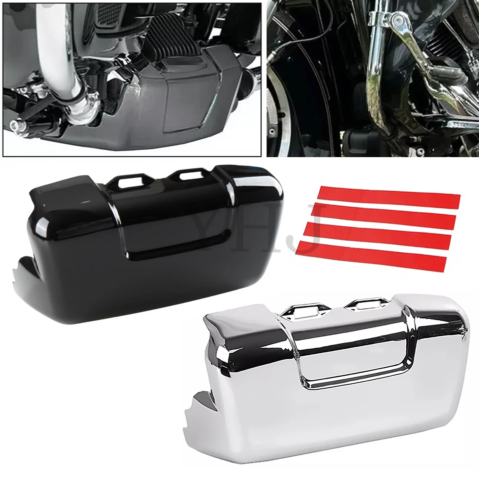 Pre Harley Electra Street Glide Road King FlHt Limited Fltrk Special Fltrxs/St 2017-Up Motorcycle Water Cover Black/Chrome