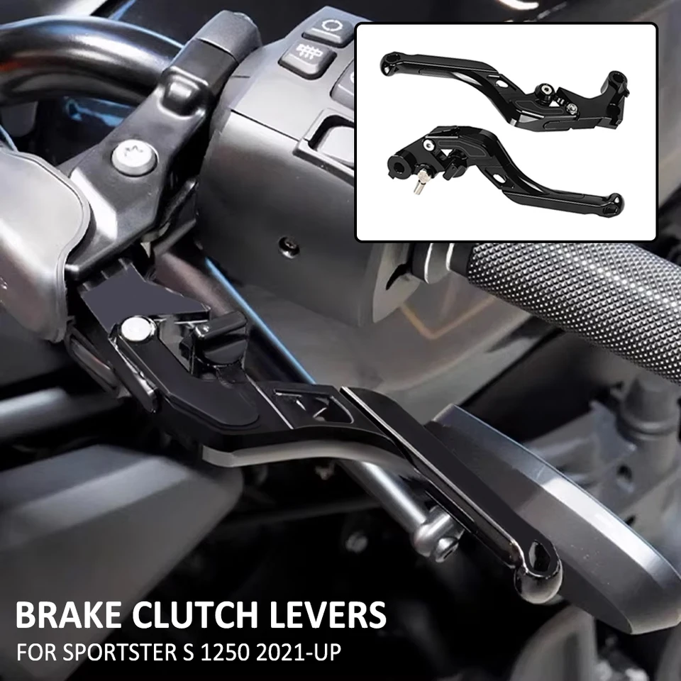 Pre Harley Sportster S 1250 RH1250 S RH1250S 2021-2024 Motocyklová rukoväť na rukoväte rukoväte ruky ovládanie ruky čierne súpravy