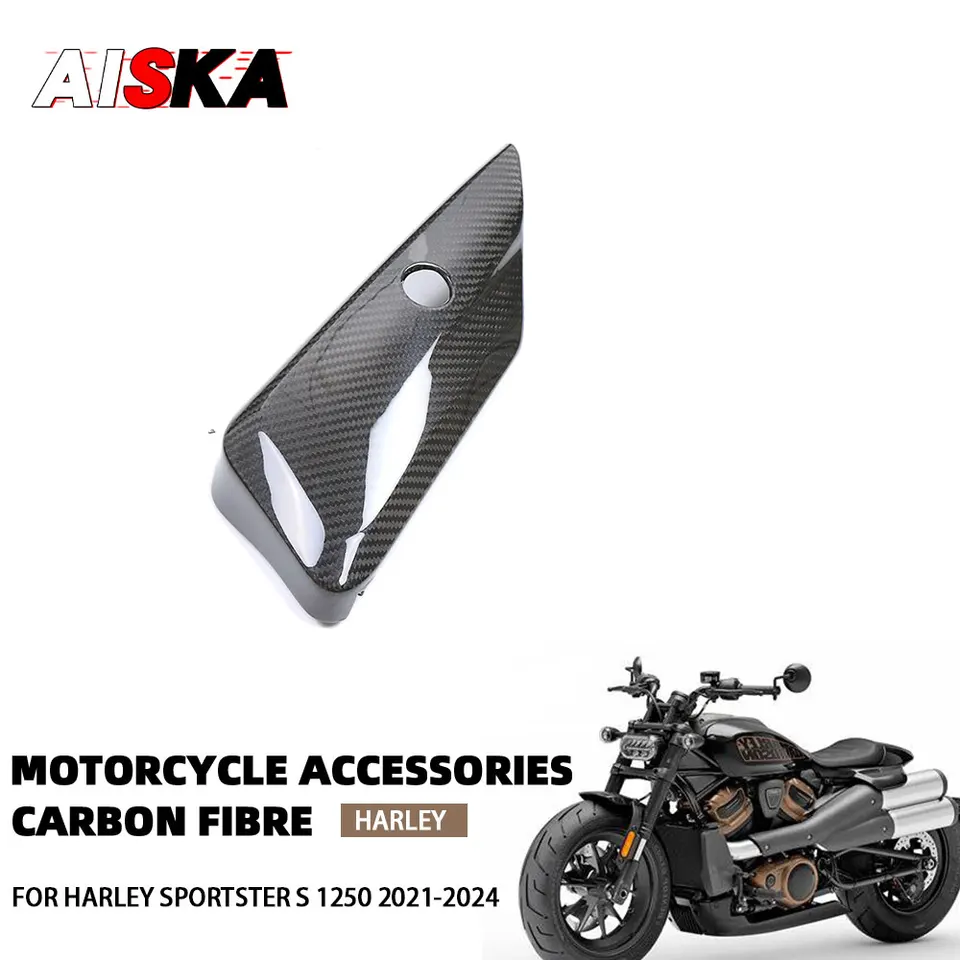 Pre Harley Sportster S 1250 RH1250S 2021 - 2024 100% Pure Carbon Fiber Motocykle Motocykle Motor Sedadlo Small Side Panels Quinings