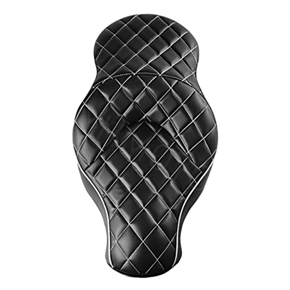 Pre Harley Sportster XL Iron 883 1200 XL1200 48 2004-2015 Časti motocyklov Krok dva hore Sitz Sedadlá vodiča Zadný vankúš.