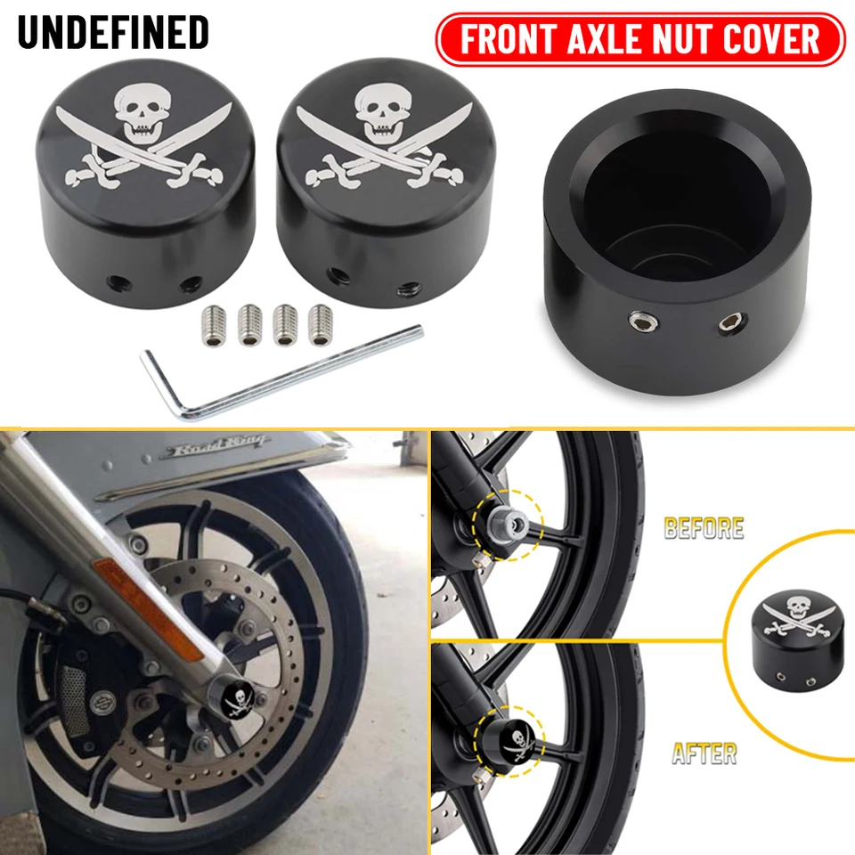 Pre Harley Touring Road Glide Dyna Street Bob Fat Bob Sportster XL883 SoftAil Motorcycle lebka predná nápravná nápravná nápravná skrutka skrutka