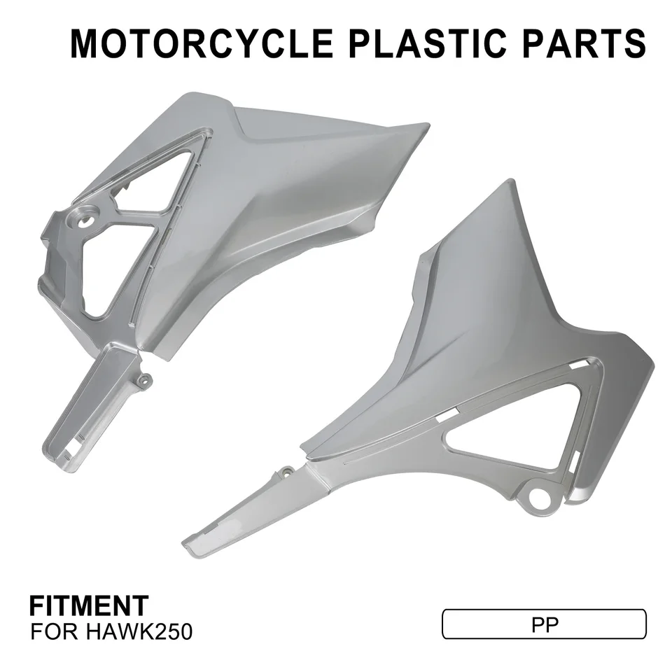 Pre Hawk250 Hawk 250 Motocykel Zadné bočné panely Káza Tail Tail Fit Fit Fit Rámový kryt tela kryt bočného krytu zadný panel Zadný panel
