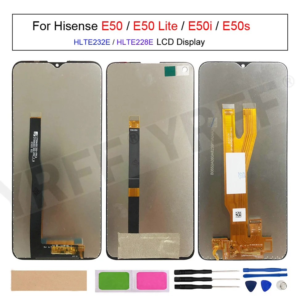 Pre Hisense E50 Lite E50I E50S LCD Dis) Display Screen pre Hisense HLTE232E HLTE228E LCD DIGITIZERA DIGITIZERA DIGITIZERIZÁCIA DIGITÁRU