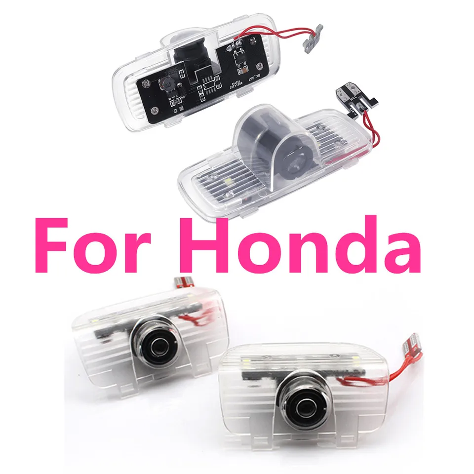 Pre Honda Accord 7. 8. 9. 10. 10. Gen Spirior Odyssey Crz Seda Pilot LED DOOR DOOR DOHOD DOHODE Vitajte žiarovky Accesorios