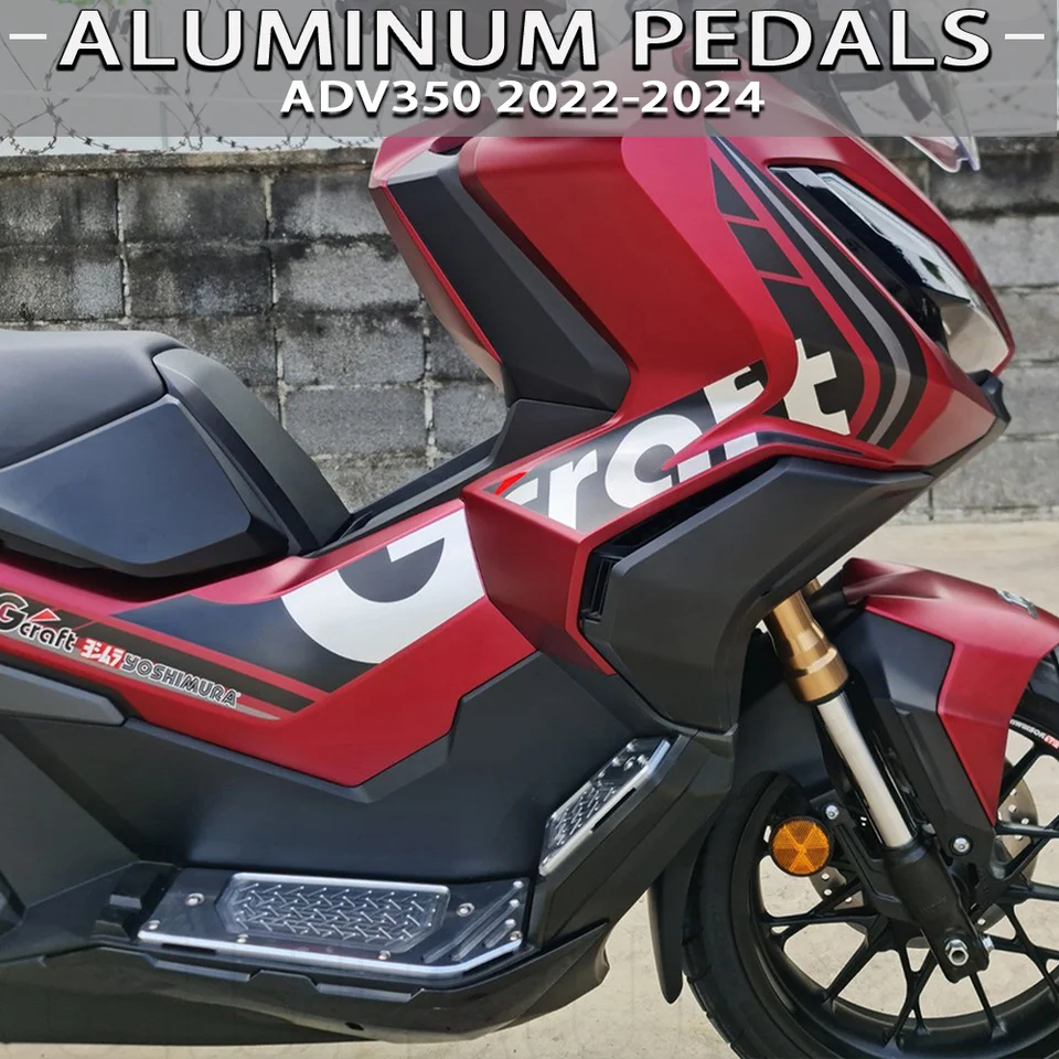 Pre Honda Adv350 Adv 350 ADV-350 2022-2024 Motocyklové príslušenstvo Scooter Foot Peg Step Footrest Footpads Pedály strážca doska