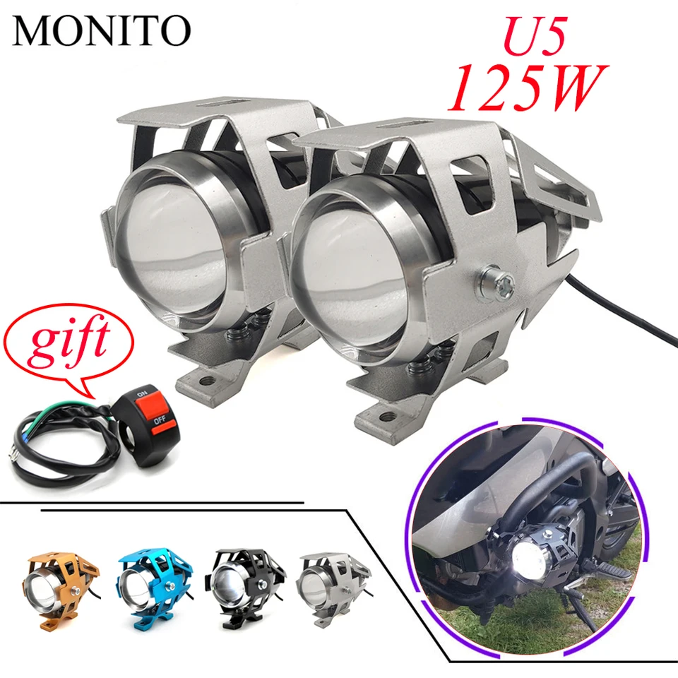 Pre Honda CB1100 Gio CRF1000L Africa Twin CBF 1000 CB600F Motorové svetlo LED dióda LED dióda Honiak Hmlové svetlo Auxiliary Lamp 12V U5