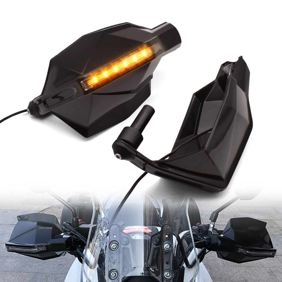 Pre Honda CB1100 Gio CRF1000L Africa Twin CBF 1000 CB600F Motocyklové strážky Shield Shield ODPORUJTE RUKOVÉ KURDY + SIGNAL LAMP