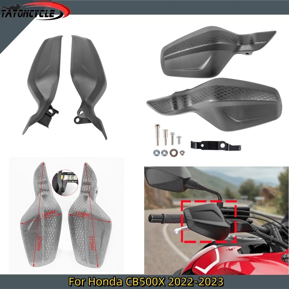 Pre Honda CB500X Motorcycle Black Ruck Ruck Ruck Ručne chránič strážca 2022 2023