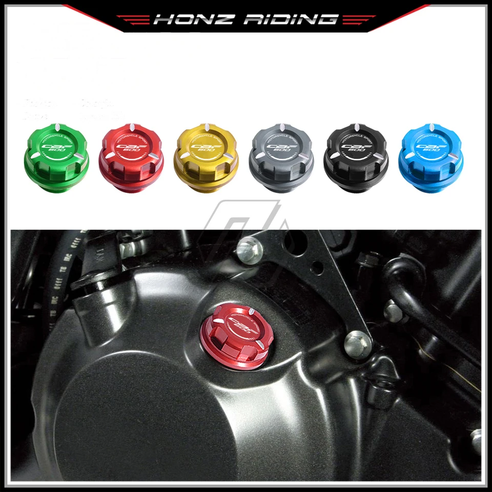 Pre Honda CBF600 CBF600S z roku 2004 Motorcycle Motor Oil Cap Screen Cover Screen Cover