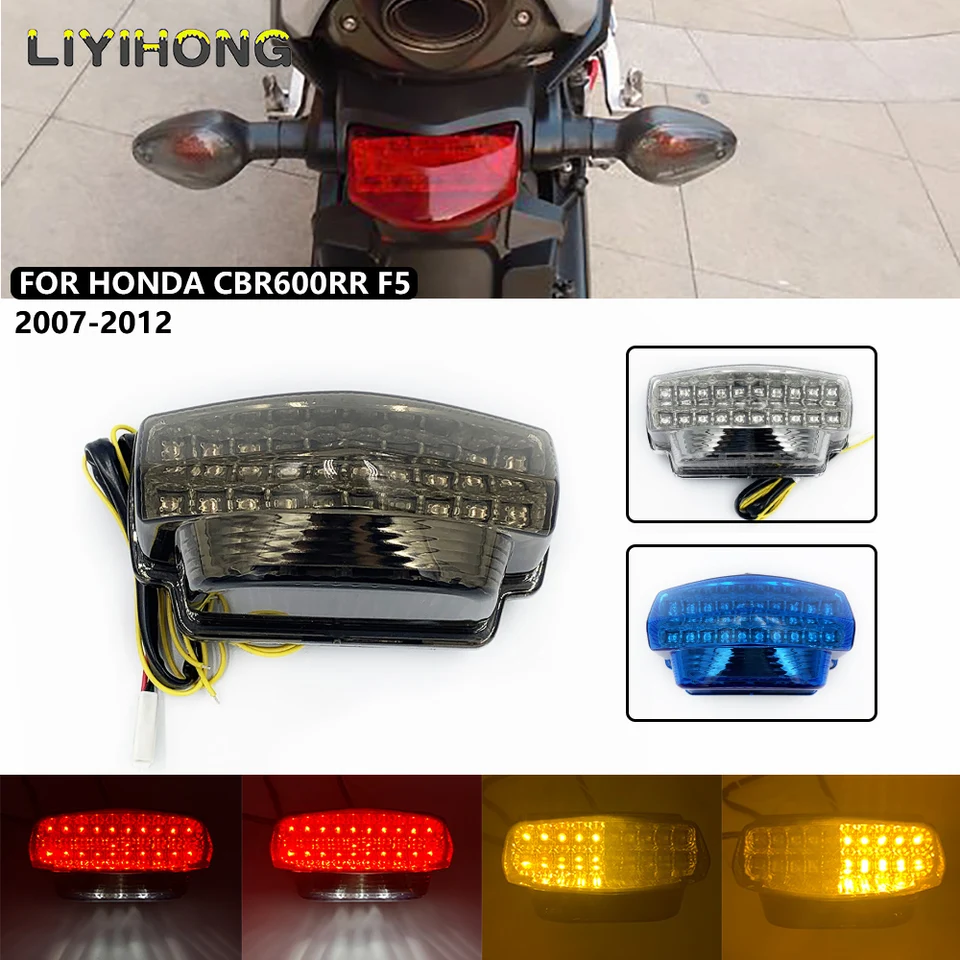 Pre Honda CBR600RR 2007 2008 2009 2009 2011 2012 2012 Signály brzdy zadného chvosta integrované LED svetlo CBR 600RR 600 RR