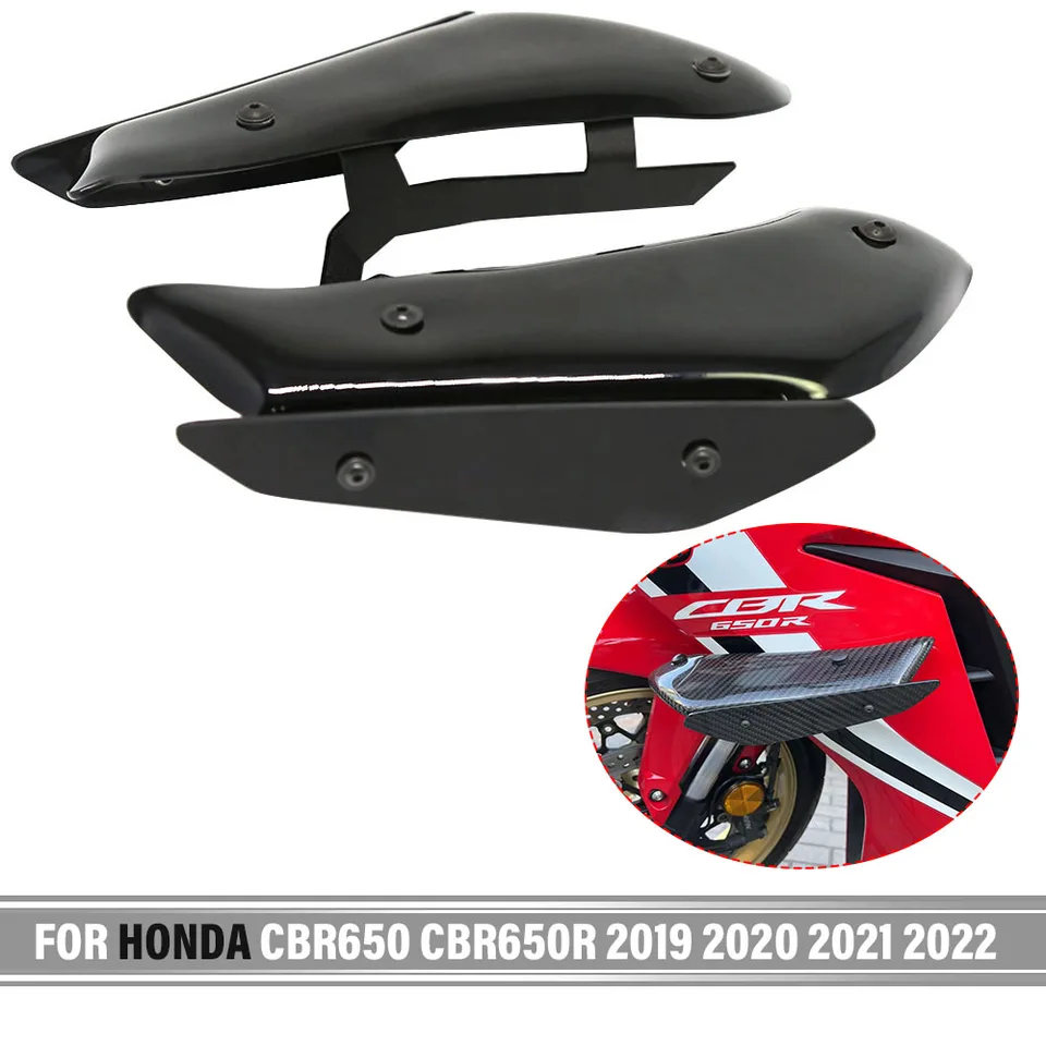Pre Honda CBR650 CBR650R 2019 2020 2021 2022 Aerodynamic Wing Kit Motoring Motoring Motoring