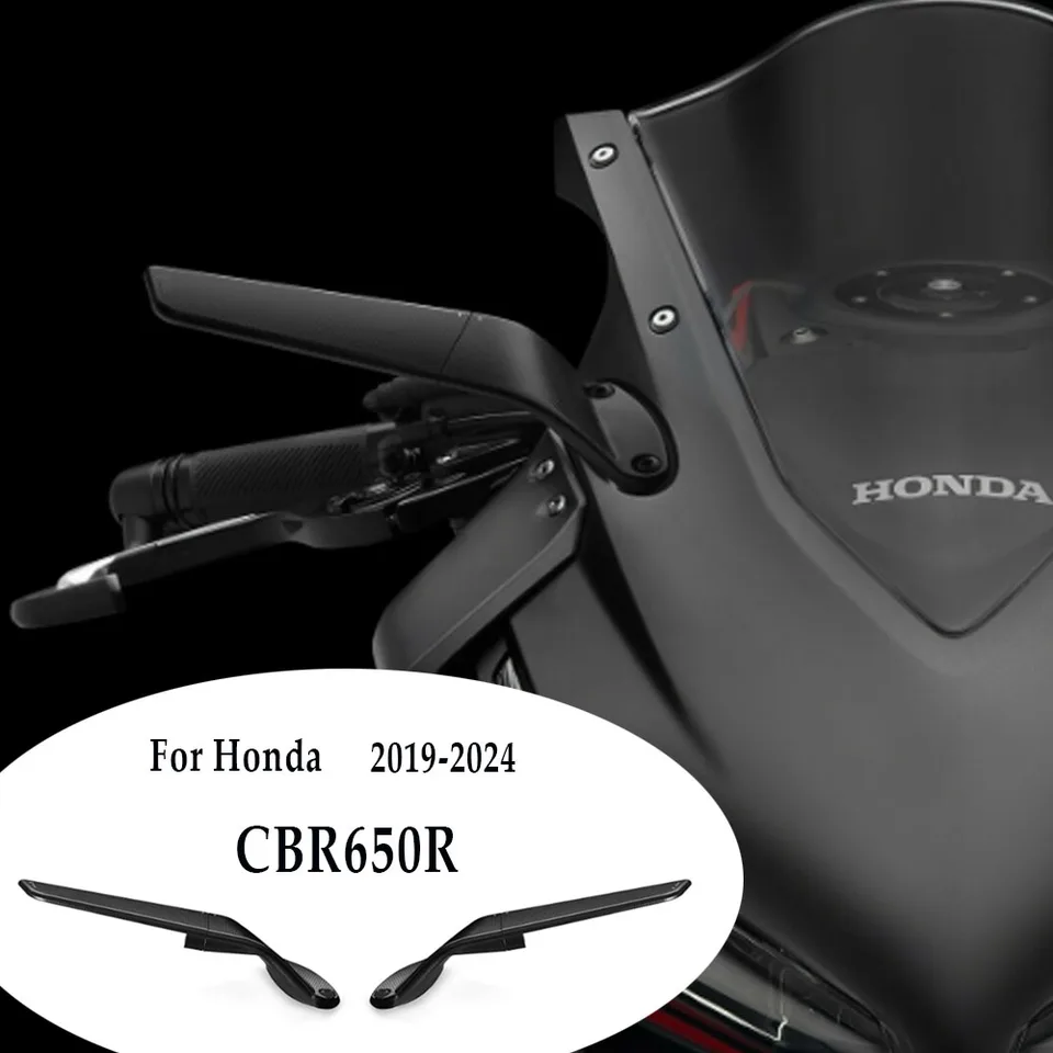 Pre Honda CBR650R CBR500R CBR650F Nové motocyklové zrkadlá skladacie zrkadlo 2019-2024 CBR 650 R Zadné zrkadlo CBR650 R bočné zrkadlo