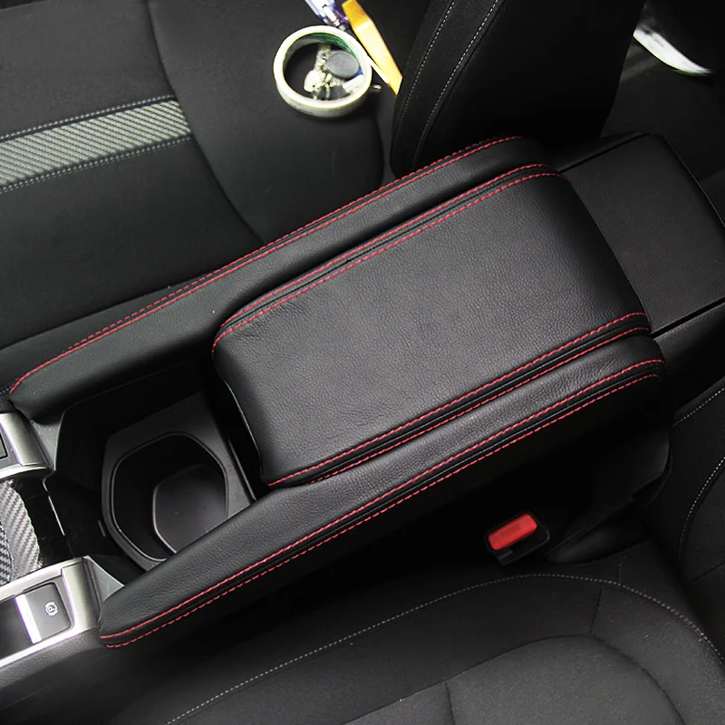 Pre Honda Civic 10. Gen 2016 2017 3ks Car Center Console LID LAPKA LAPKA LOP MIKROFIBER OBCHODOVÝ PORUCH