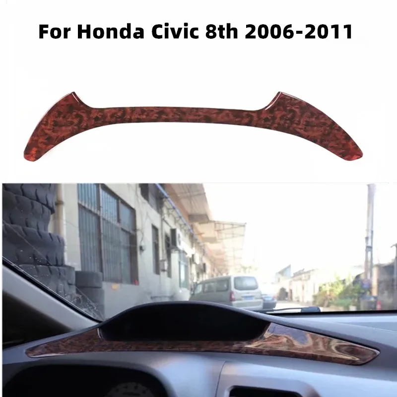 Pre Honda Civic 8. 2004-2009 Interiérový príslušenstvo automobilu DashBAORD Autometer rýchlomer pre dekoráciu Stripák STRUCET ABS ABS