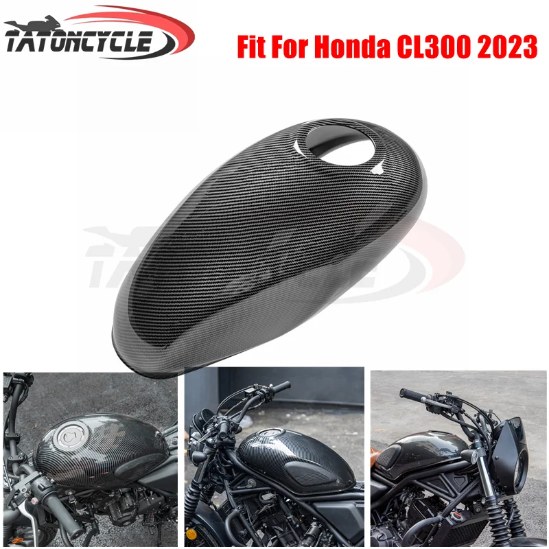 Pre Honda CL300 2023 Motocykel Plynovacia nádrž Cover Cover Cover Cl 300 Príslušenstvo Oil Palivo Ochrana rámu kryt