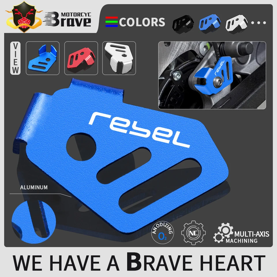 Pre Honda CMX300 CMX500 CMX250 Rebel500 Rebel300 Predný ABS Senzor Cover Protector CMX Rebel 300 500 250