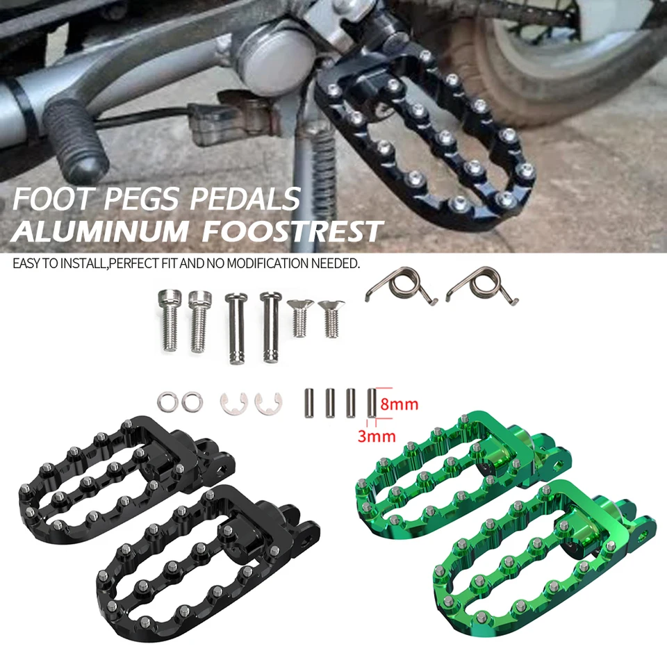 Pre Honda CRF 230L CRF230L 2008 2009 CRF1000L CRF1000 L DTC 2016 2017 Motocykel CNC Foot Pegs Footpeg Foot Pegs Pedals Footrest