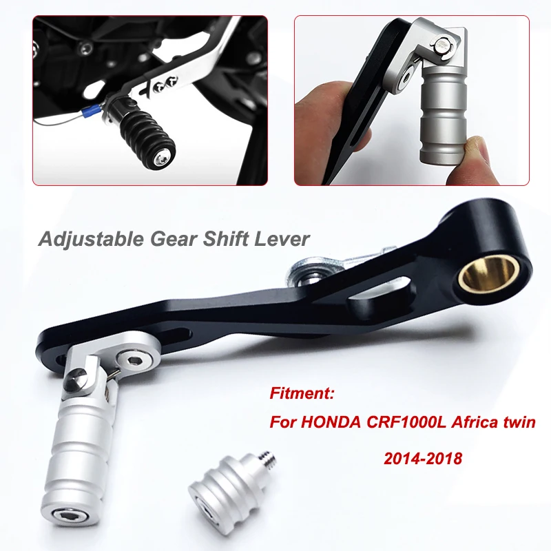 Pre Honda CRF1000L Africa Twin 2014 15 2016 2017 2018 Motocykel CNC hliník nastaviteľný páčkovač skladovacích zariadení Shifter Shifter Pedál
