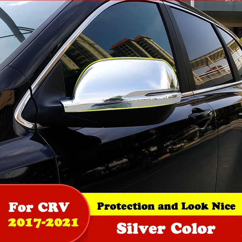 Pre Honda CRV CR-V CR V 2017 2018 2019 2020 2021 Bočné zrkadlo kryt Zadný výhľad zadné výhľady Orezanie Chrome CAR STYLING Príslušenstvo