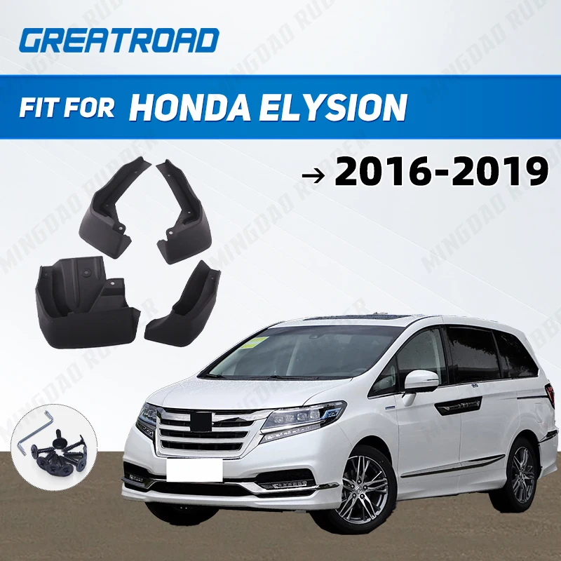 Pre Honda Elysion 2016-2019 2017 2018 Fender Mudguard Bahen Flaps Guard Splash Flap Mudguards Car Auto