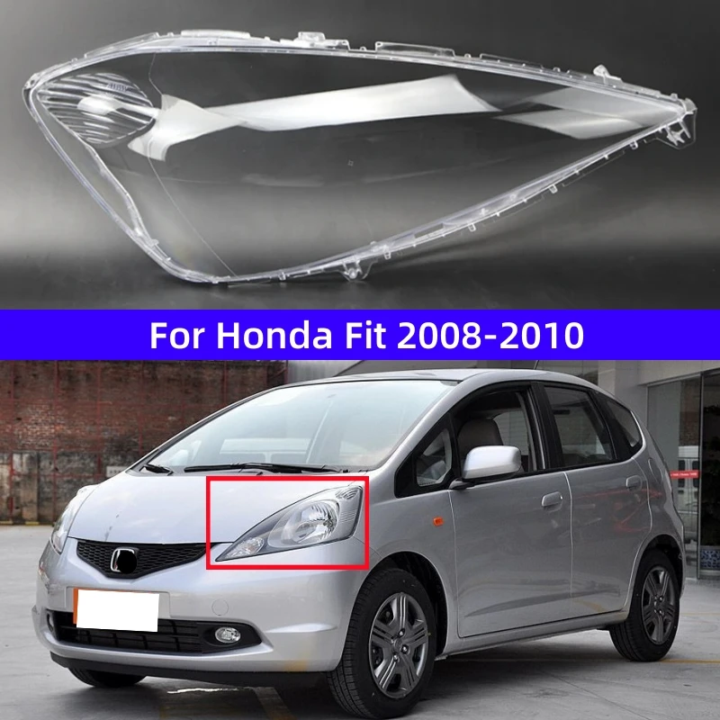 Pre Honda Fit 2008 2009 2010 Automatické príslušenstvo Vymeňte priehľadné kryty objektívu svetlometov s plášťom.