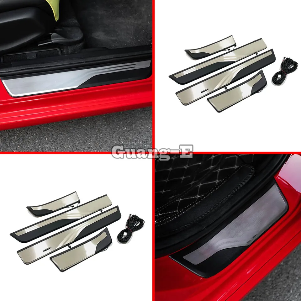Pre Honda Fit Jazz 2020 2021 2022 2023 2024 Oceľ+plastové LED autá LED Dvere Plapná s odvraždenou doskou dekorácie Automatické príslušenstvo Automatické príslušenstvo