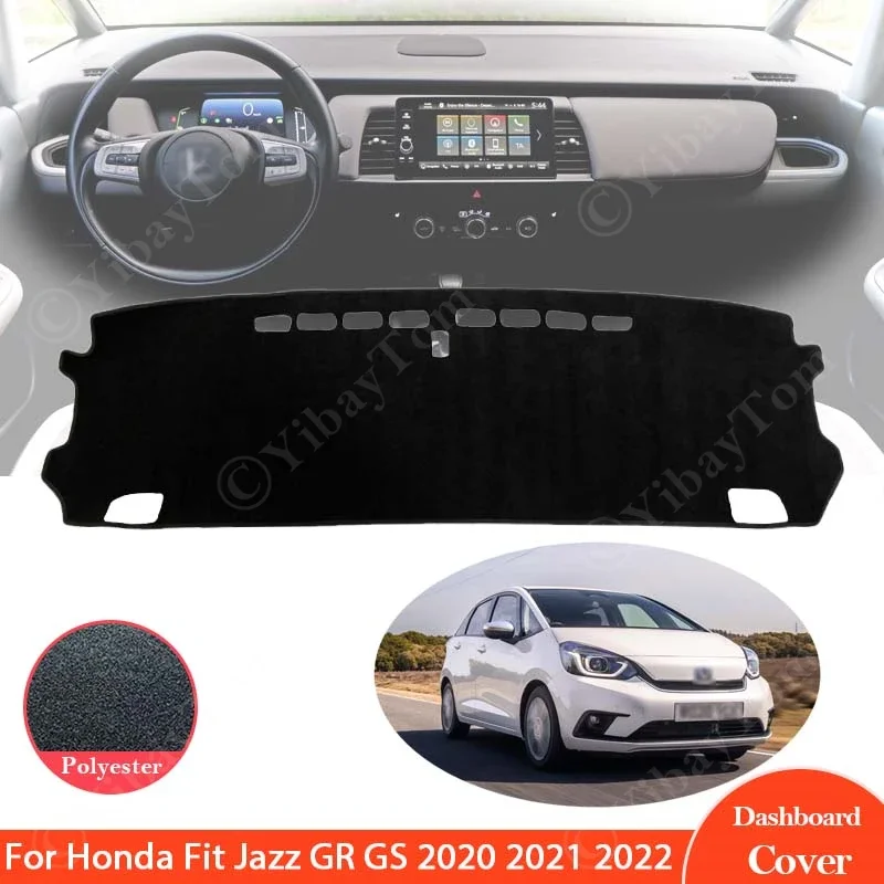 Pre Honda Fit Jazz Gr GS 2020 2021 2022 Dashboard Cover doska Disk dosky štít koberec koberec slnečný vankúšik vankúšan