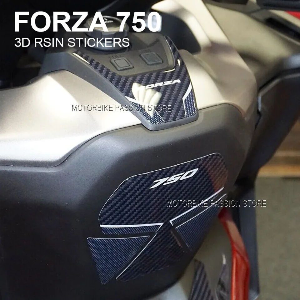 Pre Honda Forza750 Motocykel 3D gélové nálepky Príslušenstvo Palivová nádrž DECORATICKÁ OCHRANA PLATISA ZOBAJÚCE NÁKLADY