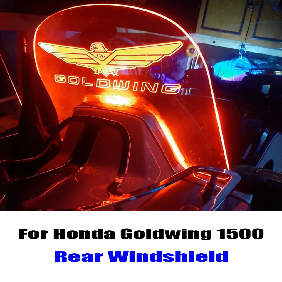 Pre Honda Goldwing1500 GL1500 Motocykel vzduchu Air Deflector Zadný spojler čelného skla Zadné okno Zadné okno Goldwing Goldwing 1500 Príslušenstvo