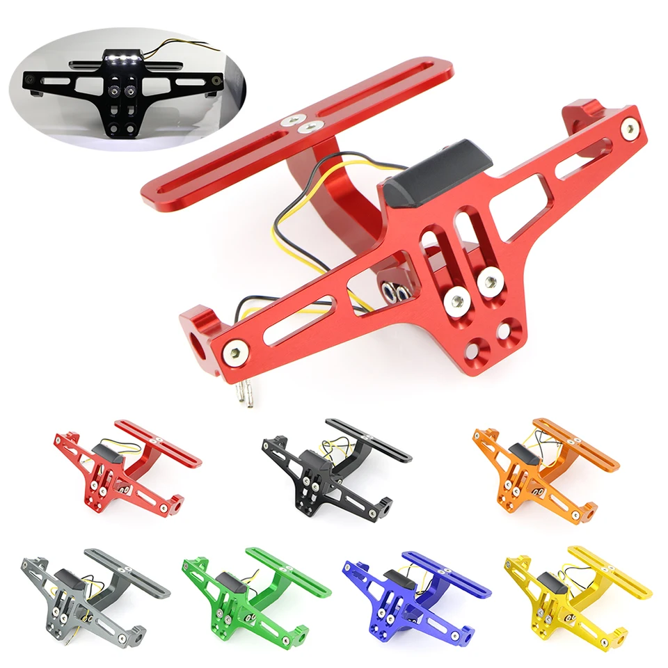Pre Honda Grom MSX125 CBR1000RR CB1000R RC45 RC51 VTR1000 CB300F CNC Zadný chvost Držiak ŠPZ