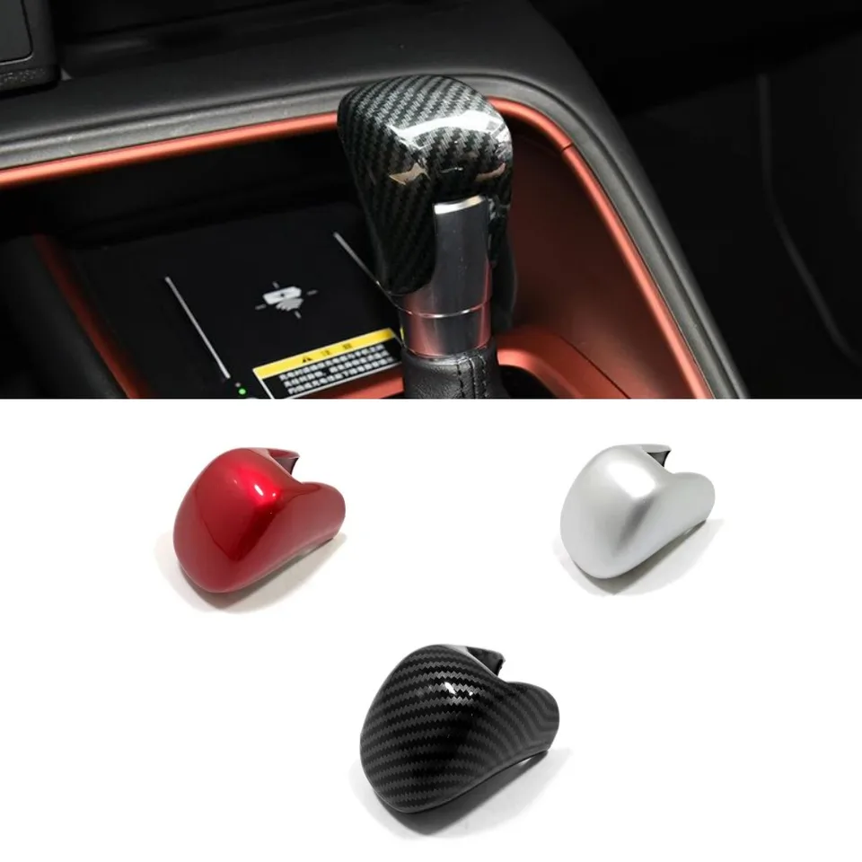 Pre Honda HRV HR-V Vezel 2022 ABS uhlíkové vlákno pri výbave Gombing Cover Cover Cover Interiérové ​​overovacie obojky Styling