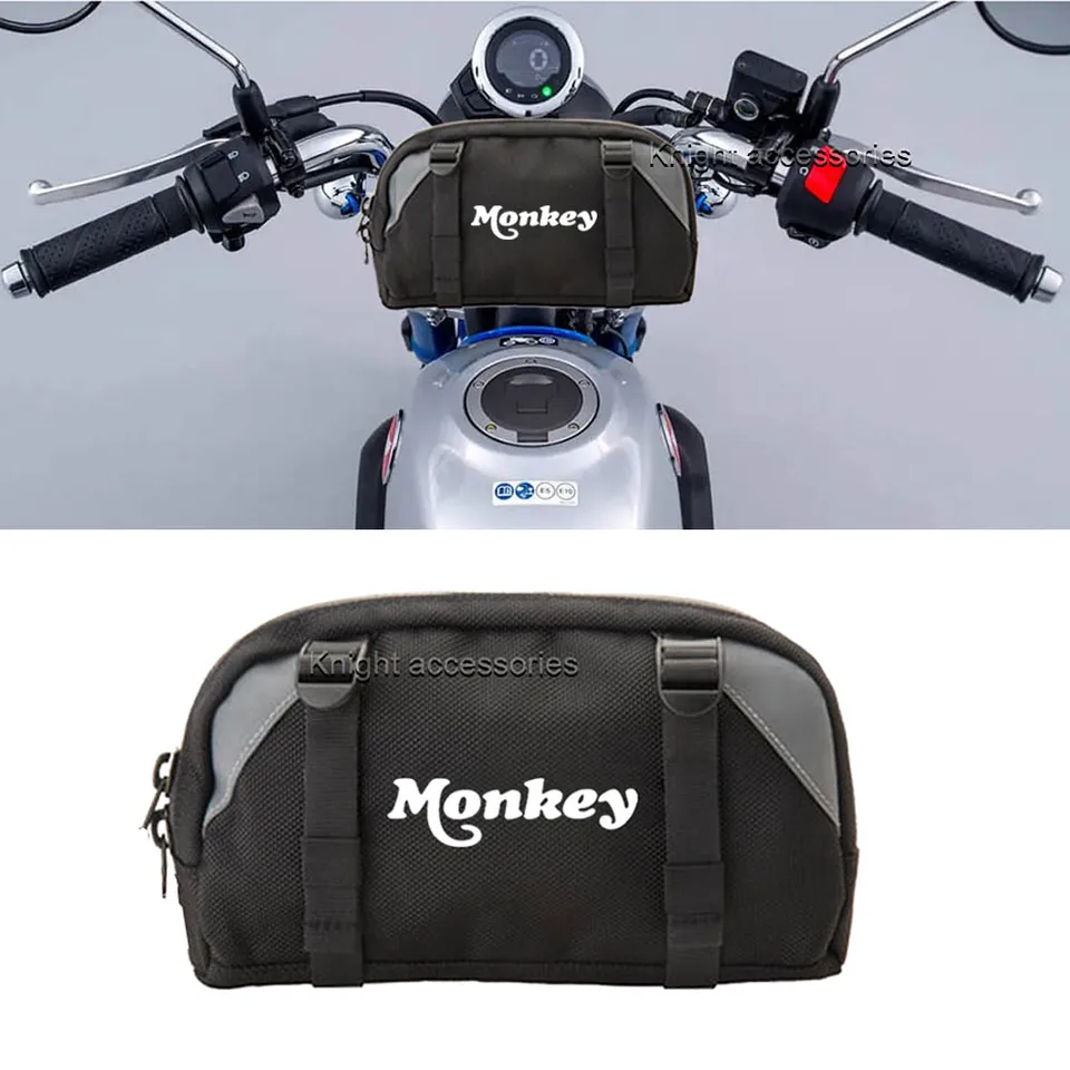 Pre Honda Monkey 125 Monkey 125Z Motocyklové predné riadidlá vrecko Multifunkčný úložný vrecko Cestovné vrecko
