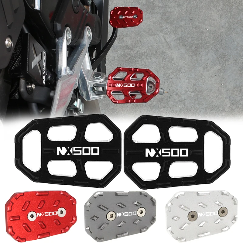 Pre Honda NX500 2023 2024 Motocykel prístupné pegs pegs nx 500 predné chodidlá Footrests Edal Zväčšenie pedálov