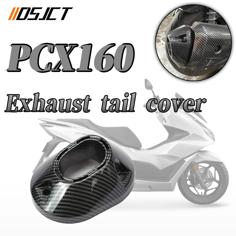 Pre Honda PCX125 PCX 125 PCX 160 2021 - 2022 PCX160 Časti motocykla Výfukové potrubie Ochrana Výfukový port