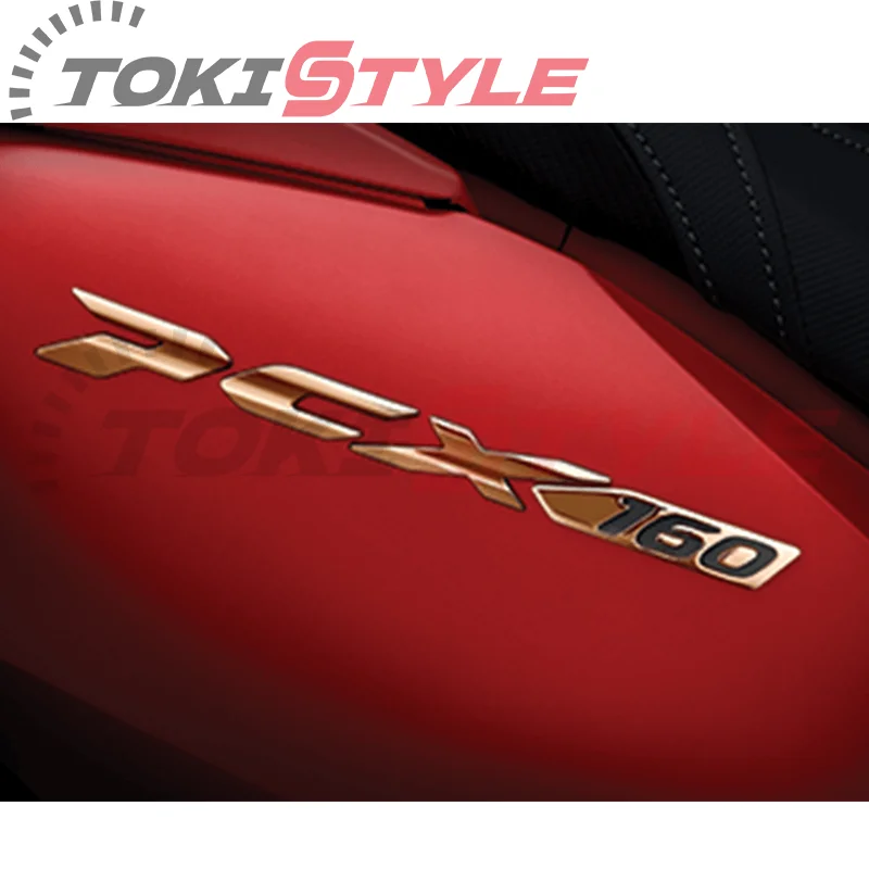 Pre Honda PCX160 PCX 160 Celé obtisky nálepky Znak odznak 3D nálepky vyvýšené nálepky nádrže Tank Tank Applique Emblem
