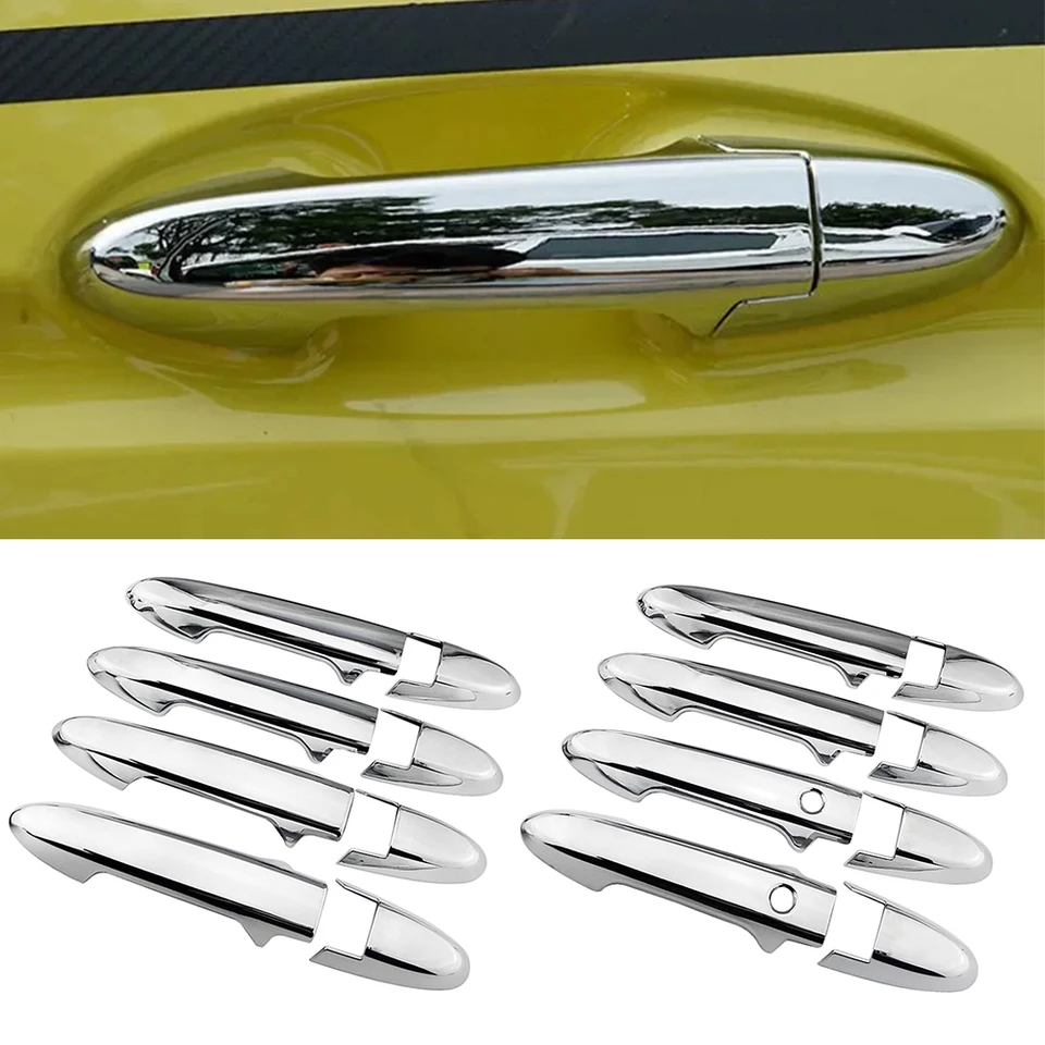Pre Honda Shuttle 2019 2020 Chrome Exterior Dverov Rukoväť krytu chrómu stylingový formovanie rámu rámový rámec ráme