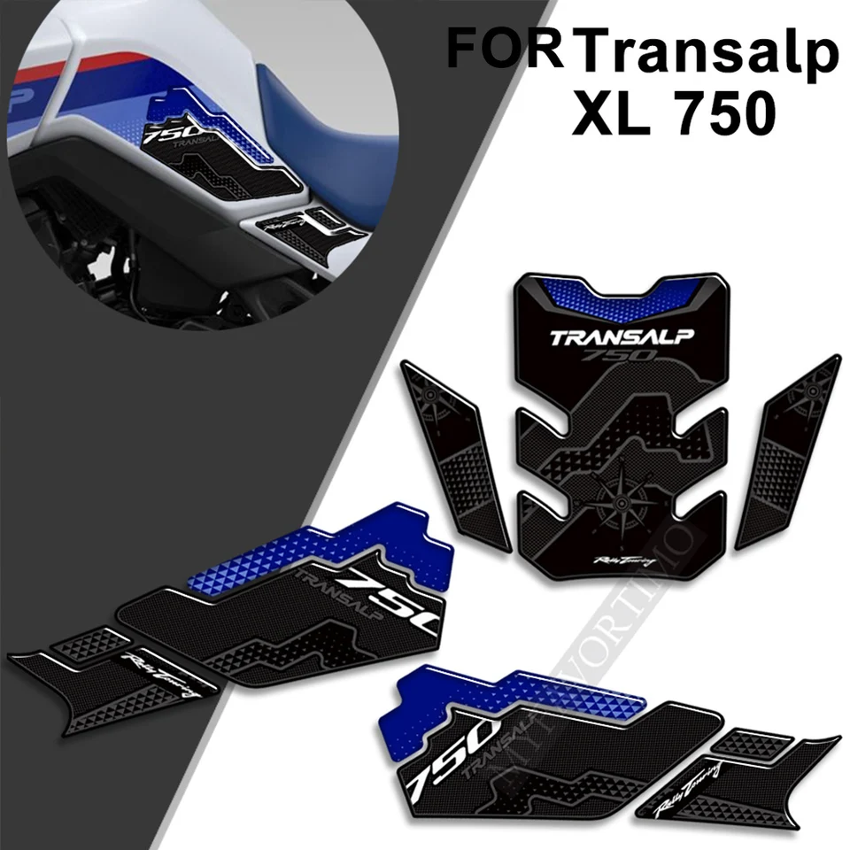 Pre Honda Transalp XL 750 Motocykel Olejová palivová nádrž podložky podložky Tankpad Ochladací nálepky XL750 2023