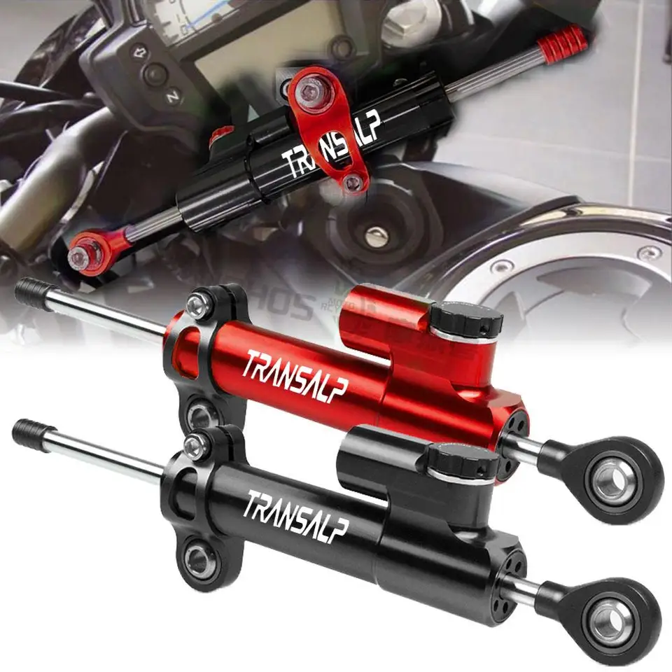 Pre Honda TransALP650 Transalp 650 600 700 1987+ Nastaviteľné motocykle Príslušenstvo Riadenie Stabilize Kit