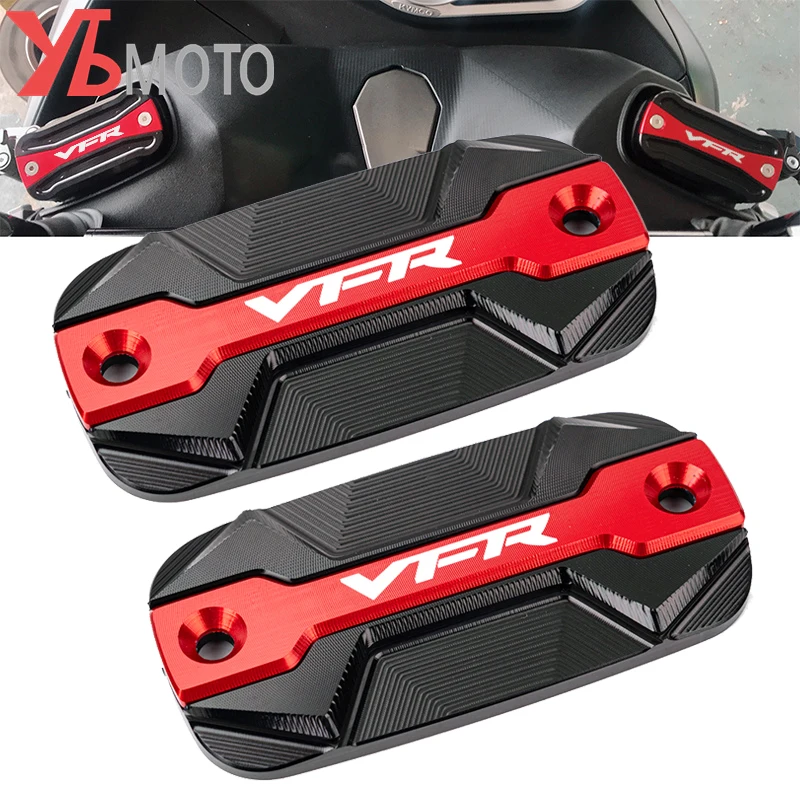 Pre Honda VFR800 VFR750 VFR800X VFR 800X 800F VFR1200X Crosstourer Motorcycle predná brzdová kvapalina Kryt nádrže VFR 800 750 1200