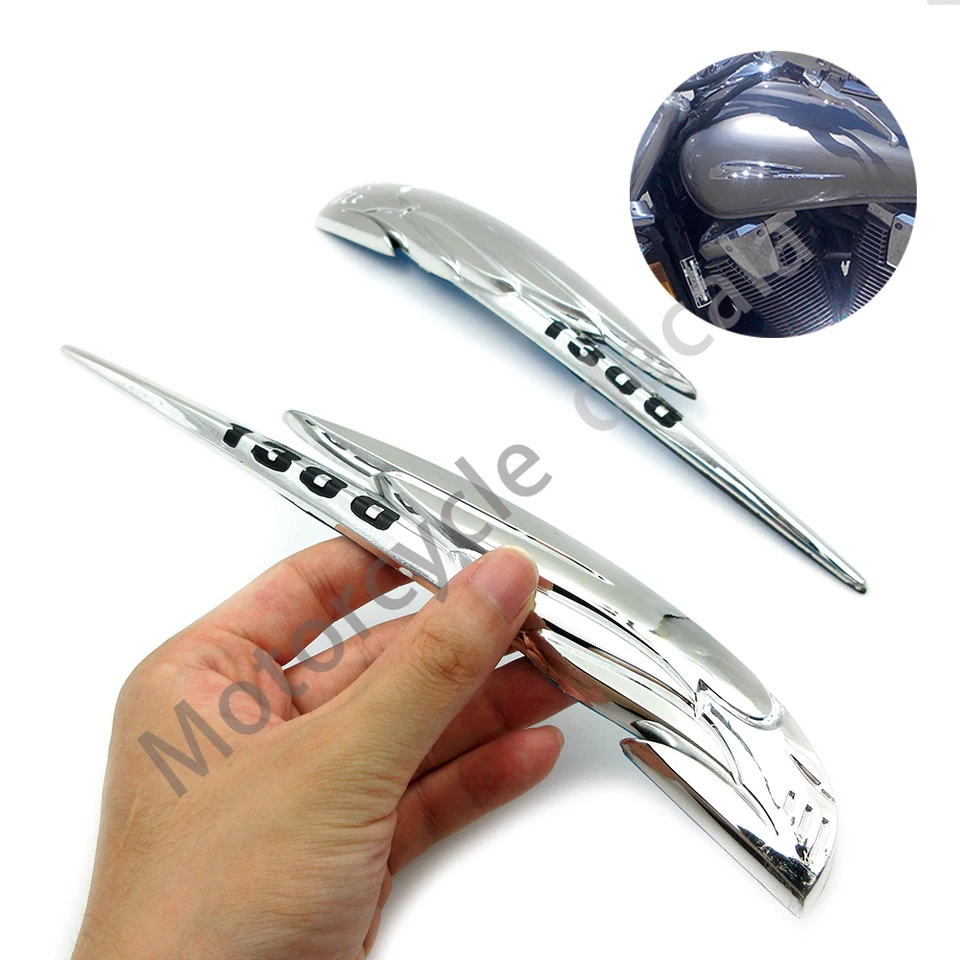 Pre Honda VTX 1300 VTX1300 1300C 1300R 1300S Motocykel Palivový plynový plyn Znak odznak Odznak Doplnky Doplnky plastová nálepka